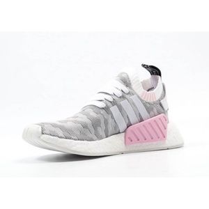 Adidas NMD R2 Primeknit Grey Pink